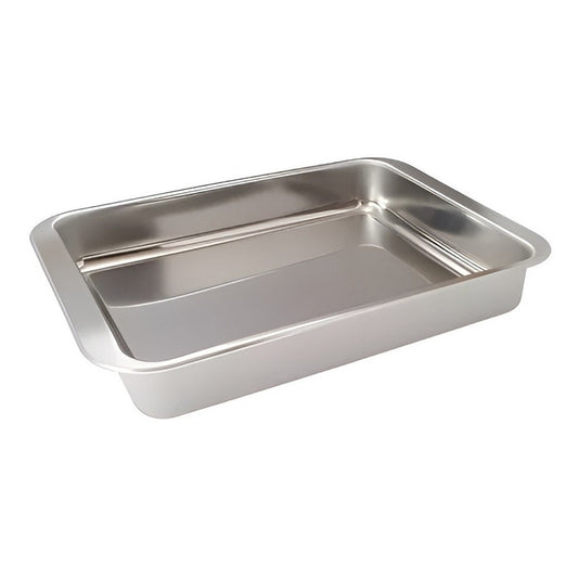 2 Bandeja Para Horno Bandeja Acero Inoxidable Multiuso 31x21