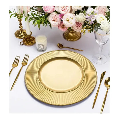 4 Plato Base Navideños Vajilla Navidad Juego De Platos 33cm