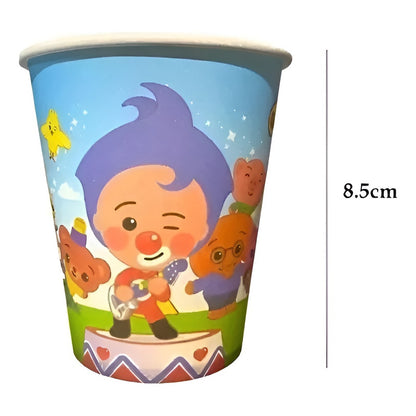 X20 Vasos Cumpleaños Vasos Desechable Cumpleaños Plim Plim Plim Plim