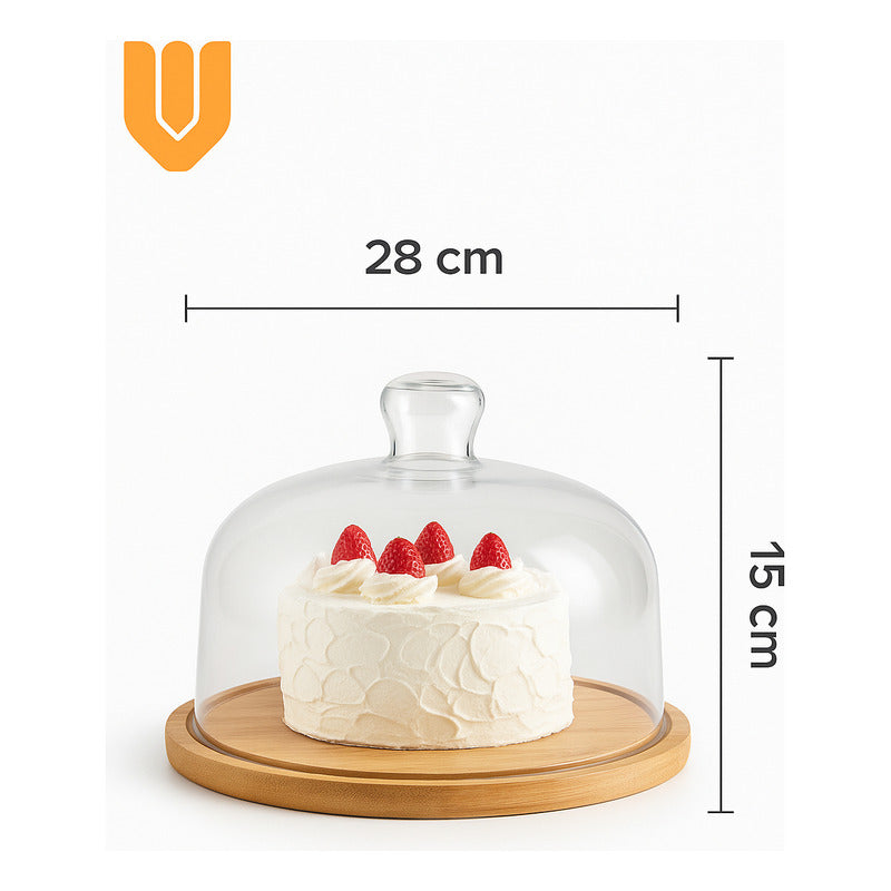 Base Torta Porta Cupcakes Soporte Transportador Dulces