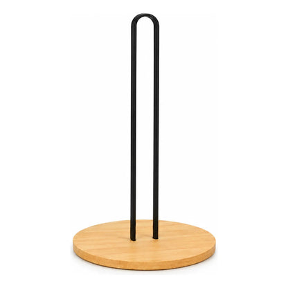 2 Soportes Toalla Nova Verticales Porta Rollos Papel Cocina Marrón