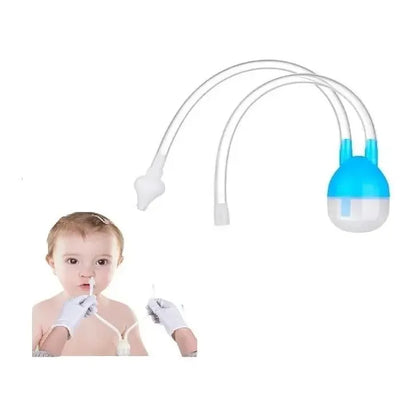 Aspirador Nasal Sacamocos Bebe Aspirador Nasal Bebe Deposito Azul