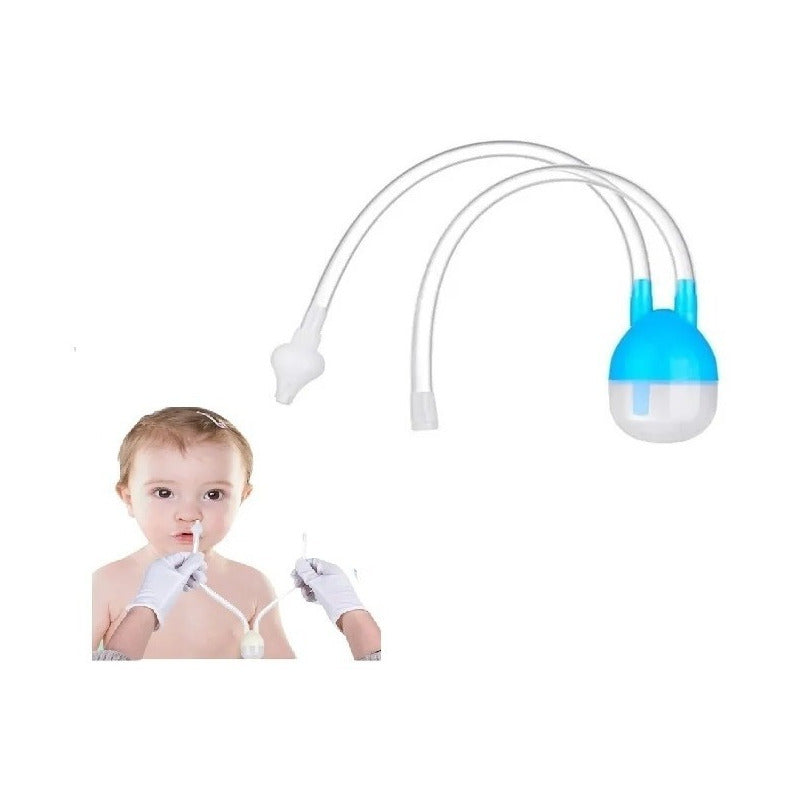 Pack X2 Aspirador Nasal Bebe Aspirador Nasal Con Deposito