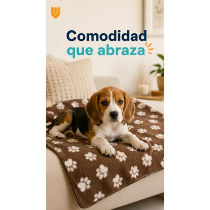 Frazada Manta Abrigo Suave Perro Gato Lavable Invierno 60*90 Multicolor Macho Surtido Aleatorio Paños Mascotas Diseño Huellas 60x90
