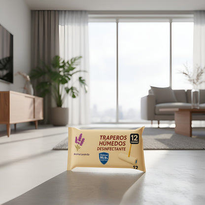 Trapero Humedo Algodon Paño Trapeador Mopa Piso 40x60