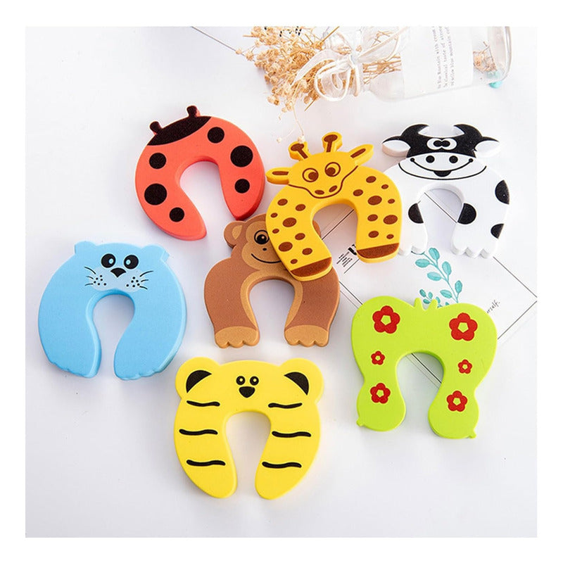 Topes Puerta Antigolpe Para Bebe Niños Animales