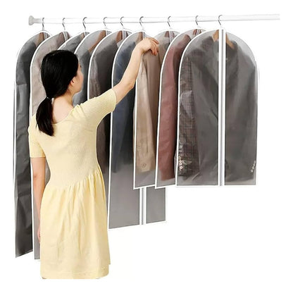 Organizadores Cubre Trajes Organizador Colgante Ropa 60x80cm Blanco-negro 60x80cm