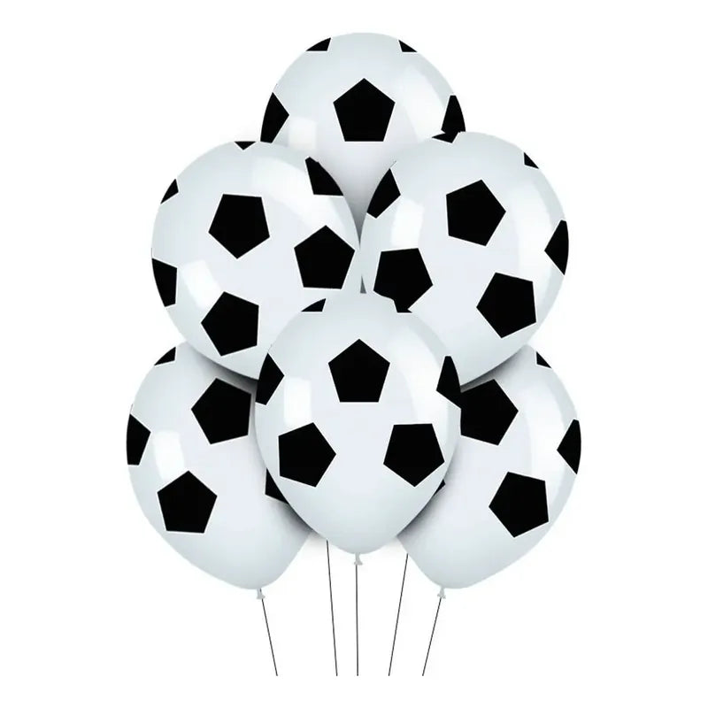 25 Globos Futbol Pelota Futbol Decoracion Fiesta Globos 214 Blanco