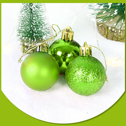 Esferas Navidad 5 Cm Brillante Mate 20 Unid Vitrineon Cl