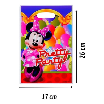 10 Bolsas Para Piñata Minnie Bolsas Para Dulces Piñata