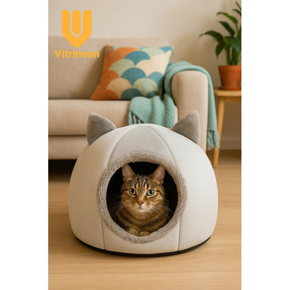 Cama Para Perros Y Gatos Camas Mascotas Gatos Perros Cama M Gris Gato