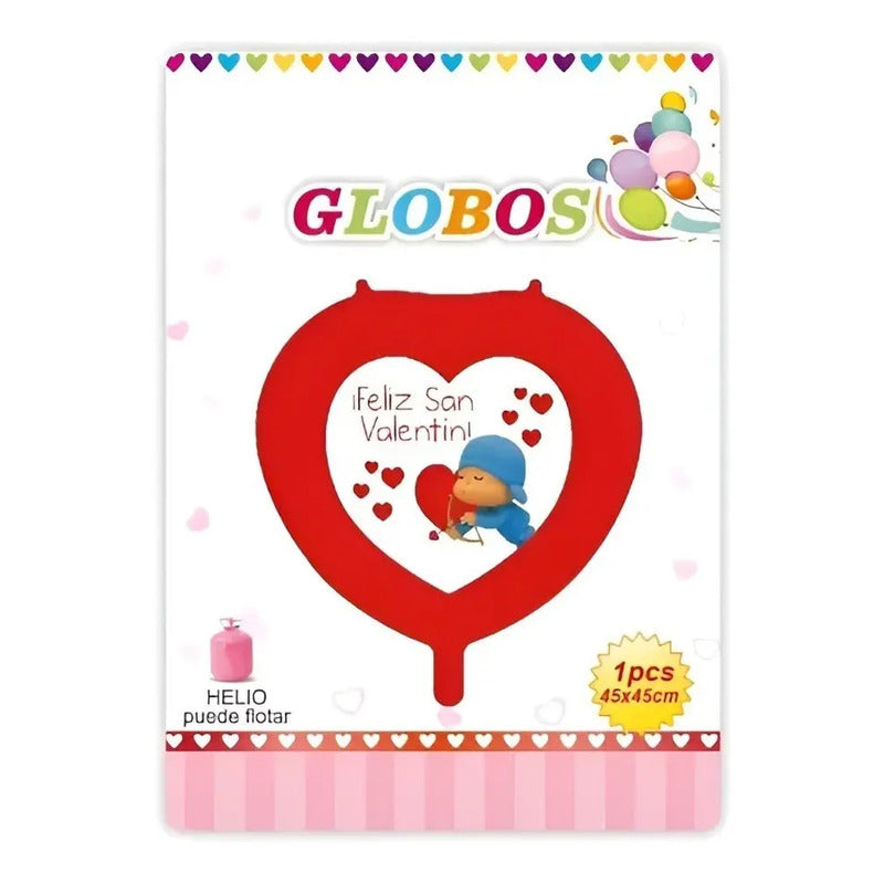 Globos Metalicos Corazon San Valentin Globo Metalizado 181 Rojo