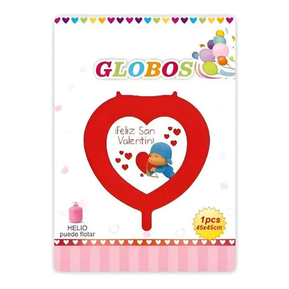 Globos Metalicos Corazon San Valentin Globo Metalizado 181 Rojo