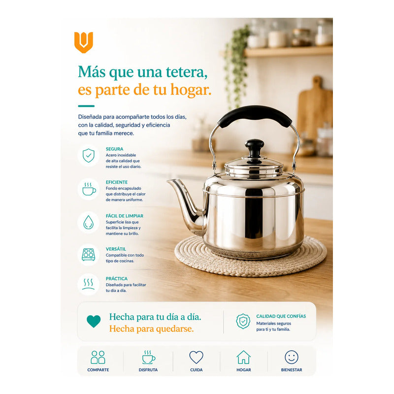 Tetera Cuello Cisne Invierno Café Gourmet Acero Metal Plateado Metalico Brillante Elegante Estilo Gourmet Moderno Cocina Barista Premium Acabado Acero Inoxidable