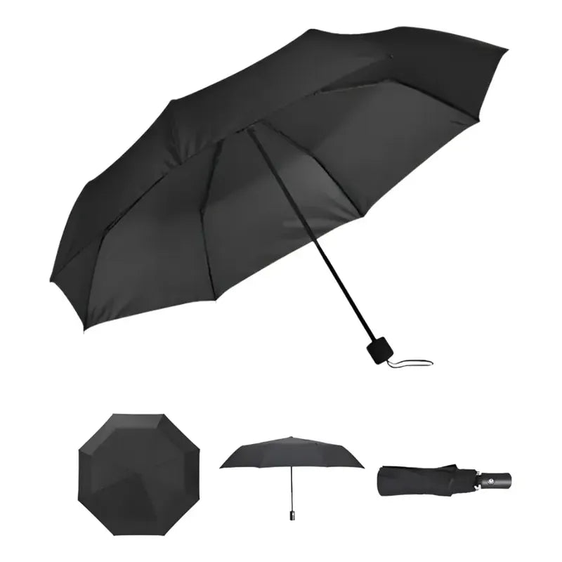 Paragua Parasol Lluvia Retractil Plegable 8 Varill Sombrilla