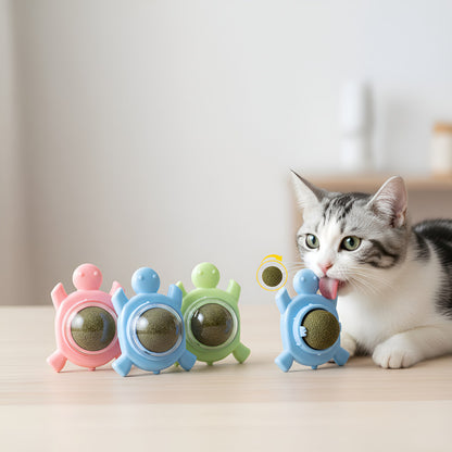 Bola Hierba Gatera Catnip Gatos Bola Snack Catnip Antiestrés