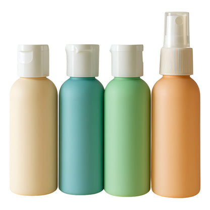 Set 4 Botellas De Viaje Botellas Viaje Porta Shampoo 60 Ml