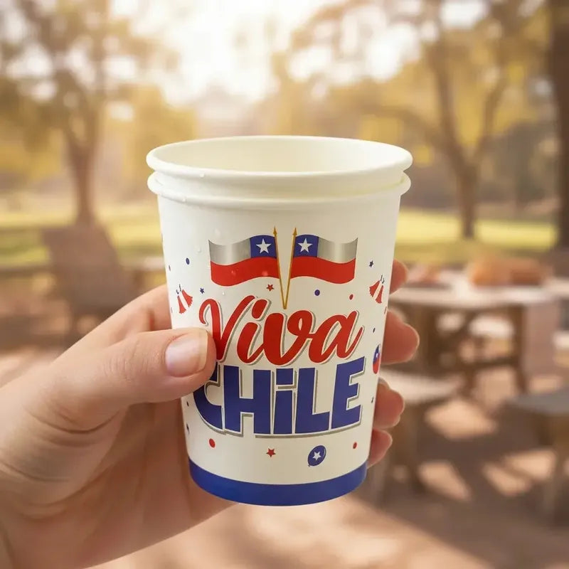 20 Vaso Desechable Fiestas Patrias Decoracion Fiestas Patria