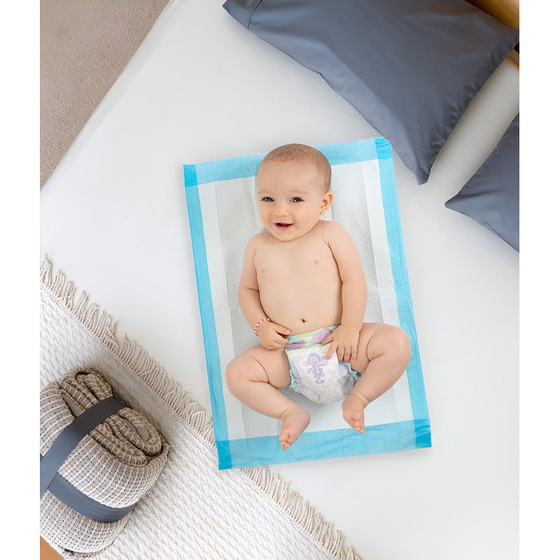 90 Sabanillas Almohadillas Protector Bebe Impermeable 60x90