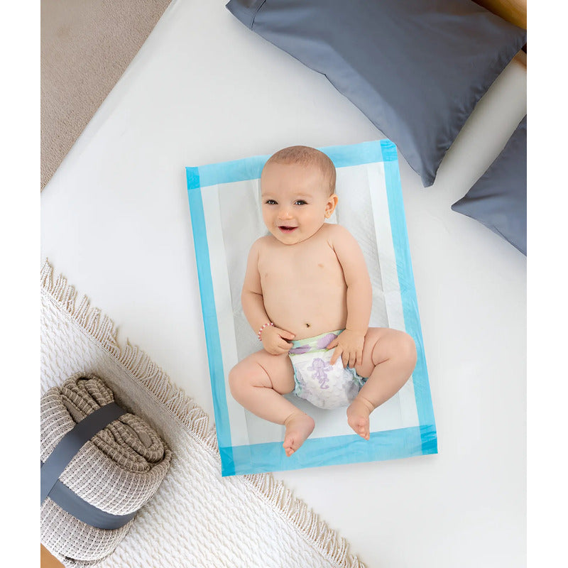 150 Sabanillas Bebe Protector Almohadilla Impermeable 60x90 Sabanilla 60x90