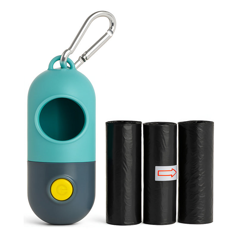 Dispensador Bolsas Basura Linterna Mascota Bolsa Excremento