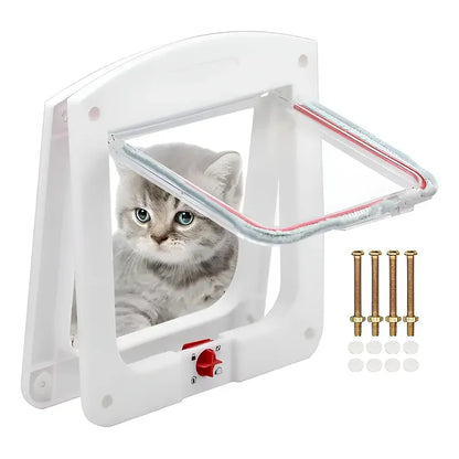 3 Puerta Para Gatos Puerta Gatera Puerta Abatible Perro Gato