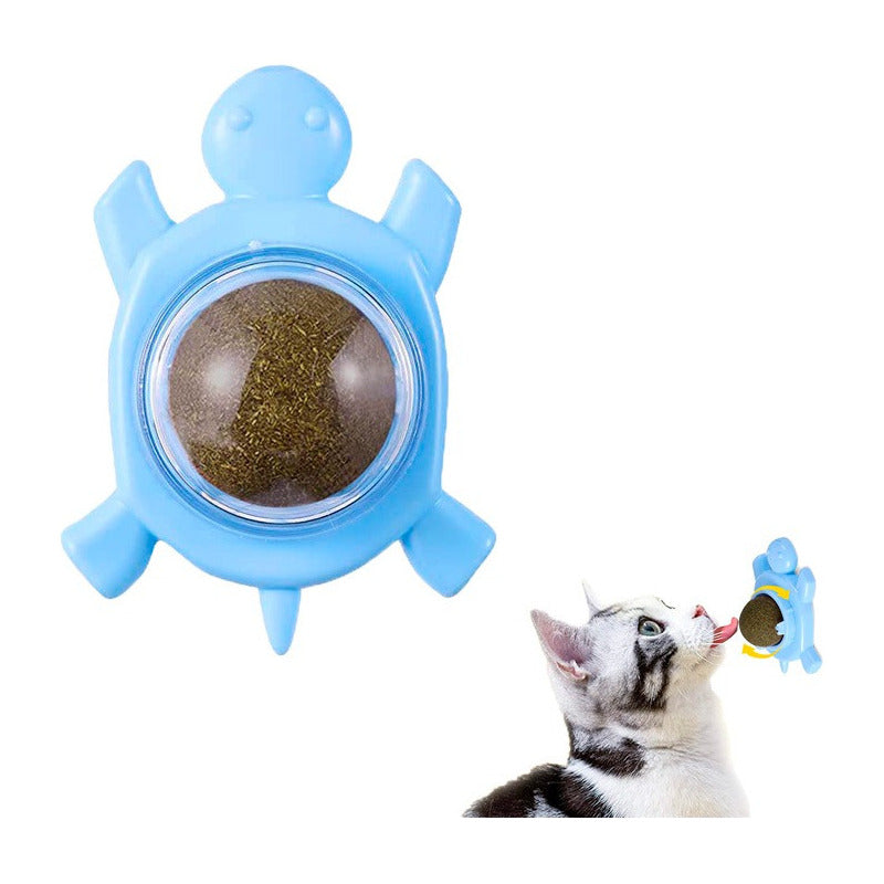 X2 Bola Hierba Gatera Catnip Snack Para Gatos Bola Adhesiva