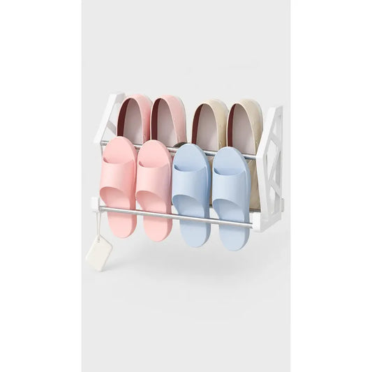 Organizador Zapatos Colgante Closet Tela Ahorro Espacio Blanco