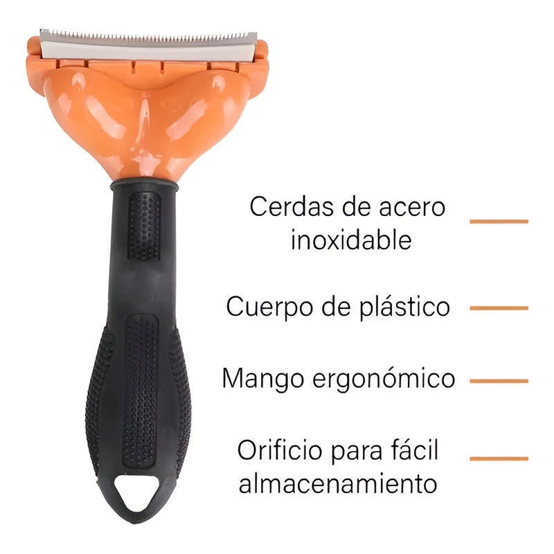 Cepillo Deslanador Perros Cepillo Quita Pelos Deslanador M