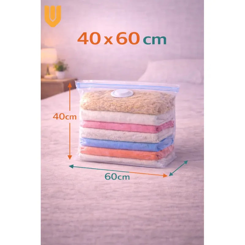 Organizador Compresion Textiles Dormitorio Hoga Orde 40x60cm