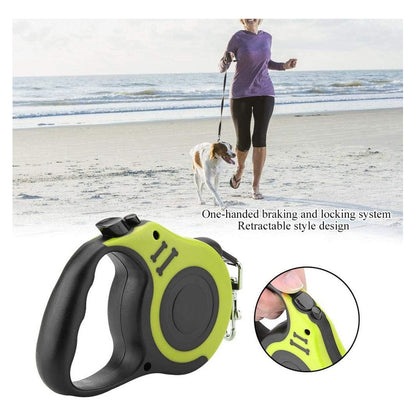 Correa Retractil Perro Paseo Diario Adiestramiento Nylon 3 M