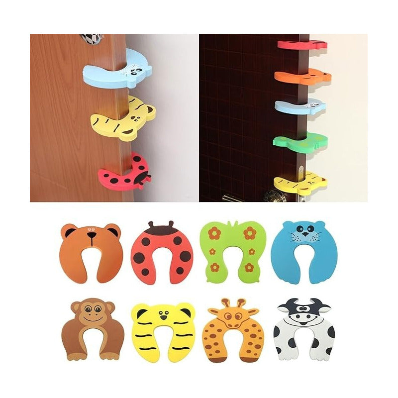 Topes Puerta Antigolpe Para Bebe Niños Animales