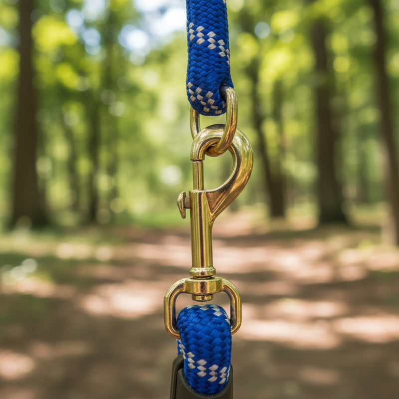 Correa Resistente Para Perro Correa Accesorio De Mascota Azul