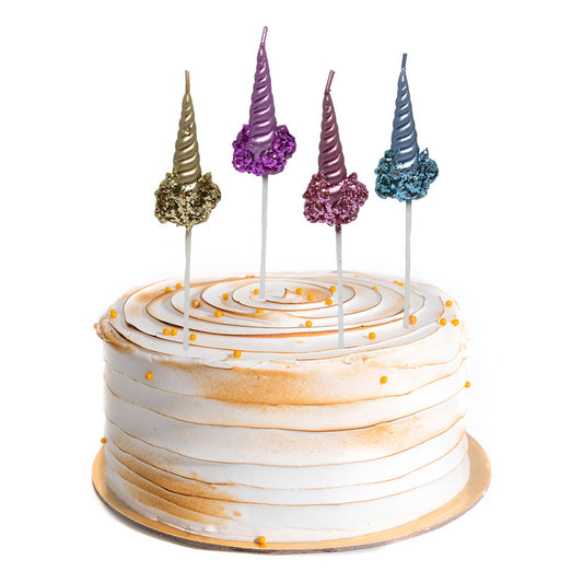 Vela De Cumpleaños Unicornio Vela Cumpleaños Niña Velas 545