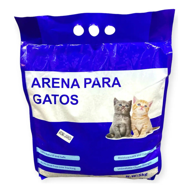 Arenero Xl Baño Sanitario Gatos + Arena Sanitaria Gatos 5kg Rosa