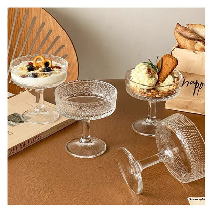 Pack 12 Copas Helado Copa De Vidrio Postres Copas Postres