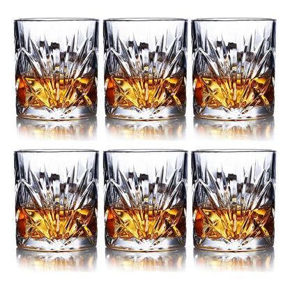 6 Vaso De Whisky Vintage Vasos Whisky Vaso De Vidrio 300 Ml