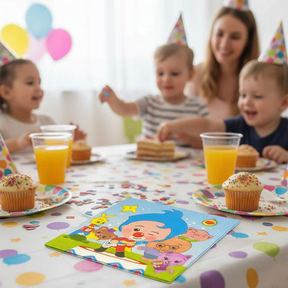 X60 Servilletas Plim Plim Decoracion Cumpleaños Plim Plim