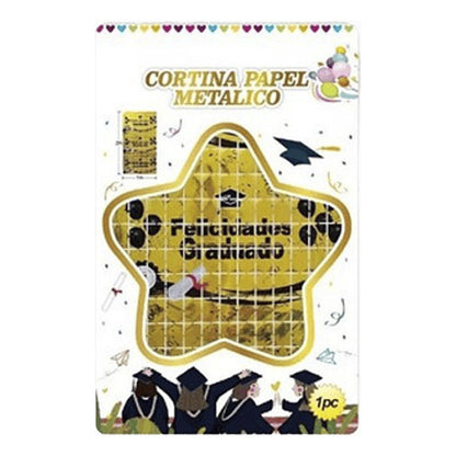 Cortina Guirnalda Graduacion Cortina Metalica Graduacion