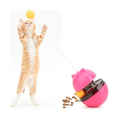 Juego De Gato Juguete Para Gatos Bola Dispensadora Juego