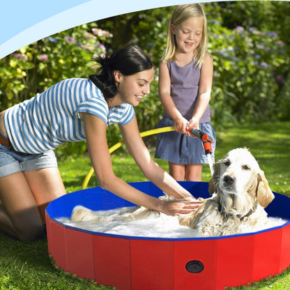 Piscina Para Perros Piscina Plegable Mascotas Perros 120cm