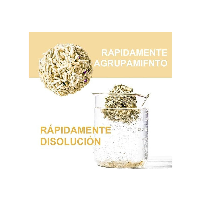 X4 Arena De Tofu Arena De Gato Sanitaria Arena Gato 2 Kg