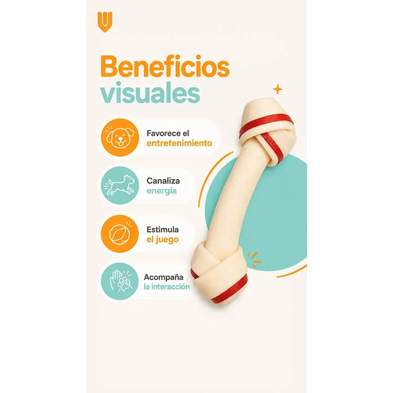 X2 Hueso Perro Cartilago Masticable Higiene Dental Sabor Hueso Cartílago Perros Grandes Masticable Comestible Sabor Carne Higiene Dental Antisarro Mordedor Duradero