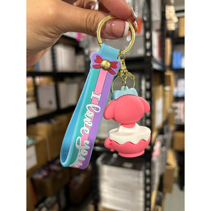 Llavero Temático Colgante Llavero Silicona Decoracion