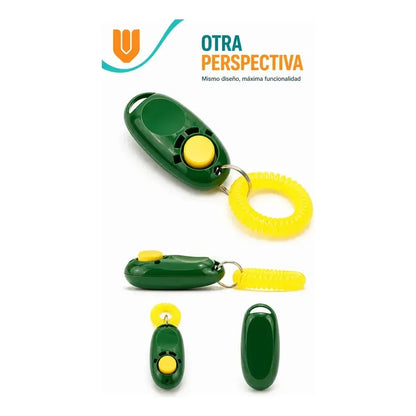 Clicker De Adiestramiento Perro Clicker Entrenamiento Perro Azul