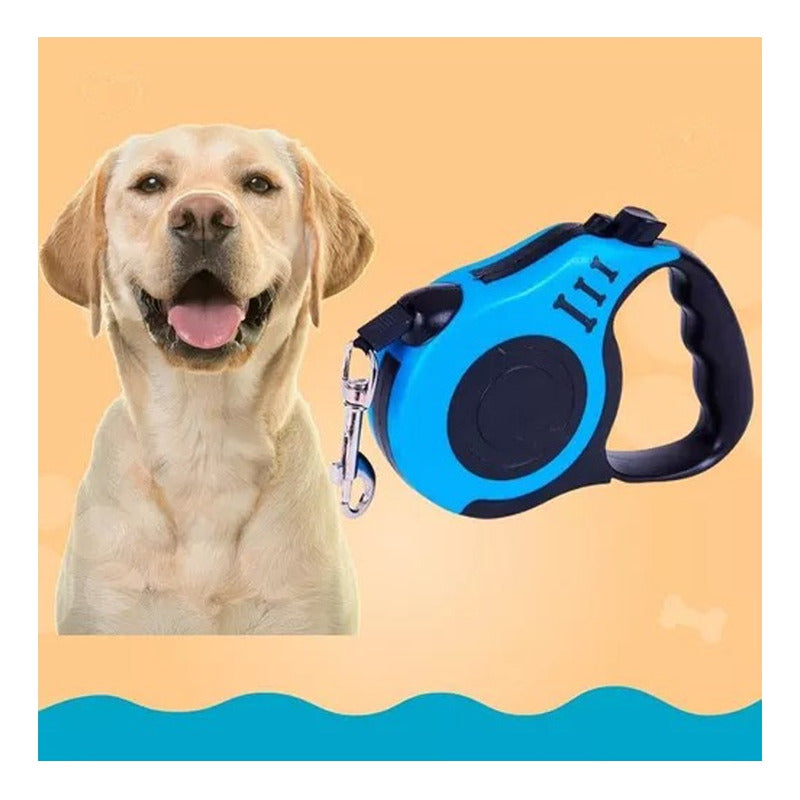 Correa Retractil Perro Paseo Diario Adiestramiento Nylon 3 M