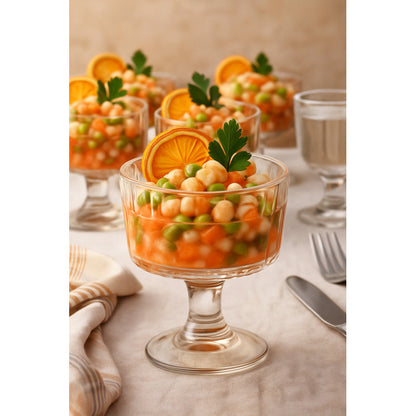 X6 Copa Ceviche Mojito Coctel Copas Vidrio Copa Transparente