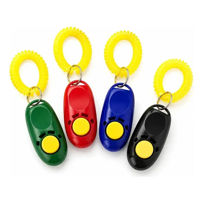 X2 Clicker De Adiestramiento Perro Clicker Entrenamiento Multicolor