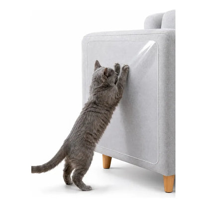 Rascador Gatos 43x30cm Sofa Sillon Protector Antiarañazos Protector Adhesivo Antiarañazos Gato Pvc Transparente 43x30 Cm Pack 10 Reutilizable Removible Sofá Sillón Muebles Hogar 43x30