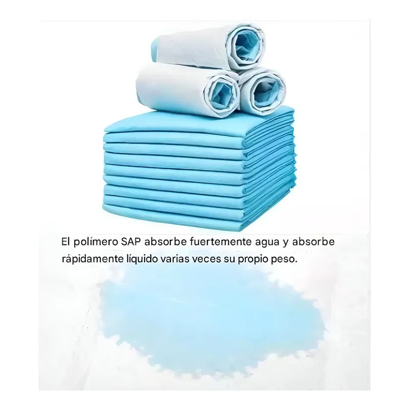 100 Sabanilla Adulto Protector Cama Pañales Protector 60x90 Sabanilla 60x90